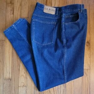 Women's L A Blues Jeans 18 WL 100% Cotton. Condition is Pre-owned